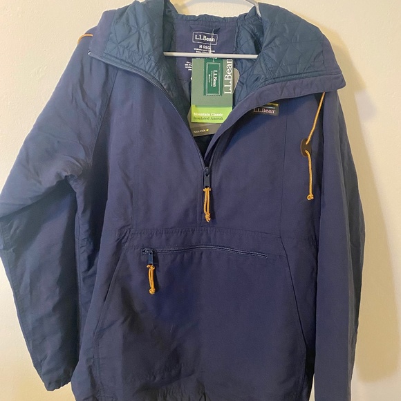 Pull à Capuche Vintage LL Bean Anorak 1/2 Zip Femme Taille M - Occasion Parfait état